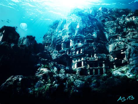 Sunken City Atlantis by Public-Creations on DeviantArt