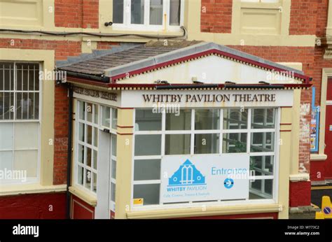 whitby pavilion theatre Stock Photo - Alamy