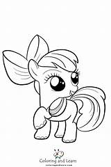 My Little Pony Coloring Page sketch template