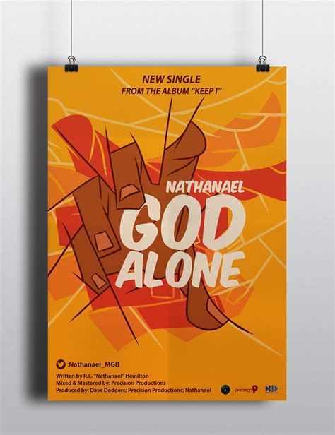 Cover Art Design for the song "God Alone" :: Behance