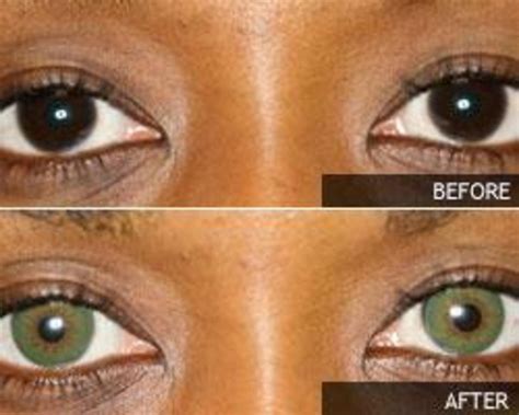 Green Contacts on Brown Eyes | Bellatory