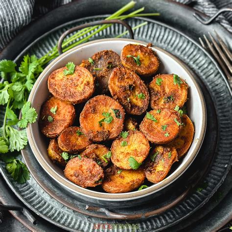 Spicy Bombay Potatoes - Instant Pot/ Air Fryer/ Oven - Spice Cravings