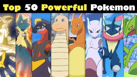 Top 20 Most Powerful Pokemon - Design Talk