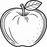 apple fruit Illustration For coloring Pages Kids 47119026 Vector  sketch template