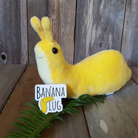 Plush Banana Slug | Slugs, Kawaii plushies, Plush