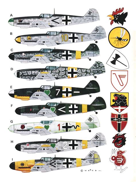 Messerschmitt BF 109 Aircraft Painting, Aircraft Art, Wwii Aircraft, Aircraft Design, Fighter ...