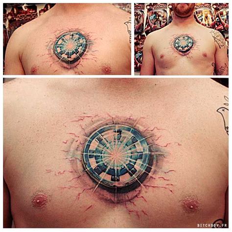 Stunning Iron Man Reactor Tattoo