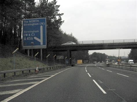 M5 Motorway - Junction 3 Exit Sign,... © K. Whatley cc-by-sa/2.0 :: Geograph Britain and Ireland