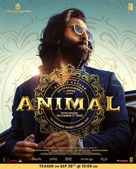 Animal Movie OTT Platform and OTT Release Date - Film Updates