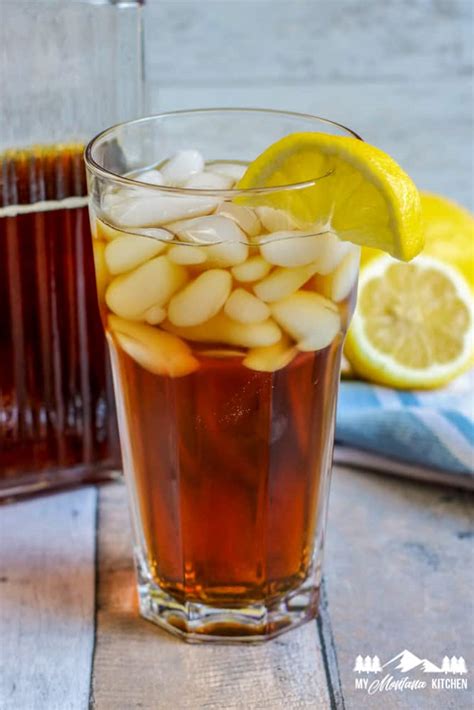 Sugar Free Iced Tea Recipe | My Montana Kitchen