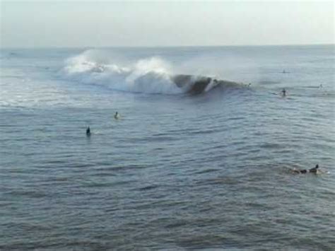 Jacksonville Beach Pier surfing Bill Swell 8-22-09 part 2 - YouTube