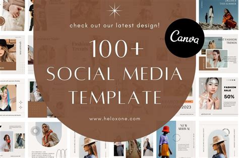 Fashion Canva Templates Fashion Social Media Templates - Etsy