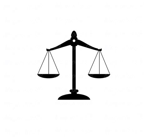 Justice Scales Clipart