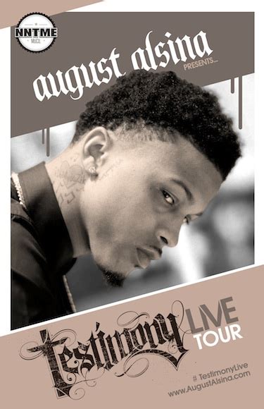 August Alsina Announces First Headlining Tour "Testimony Live"