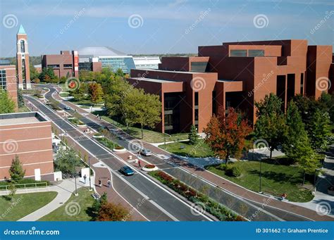 Ball State University Campus Stock Photo - Image of state, buildings: 301662