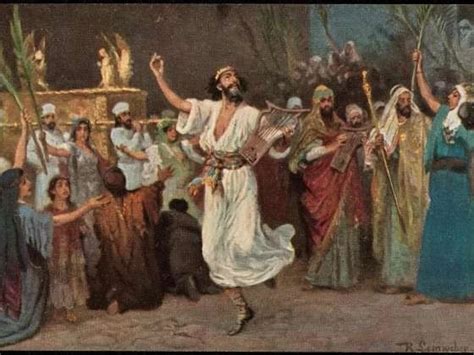 David danced before the LORD with all his might | Welcome