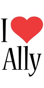 Ally Logo | Name Logo Generator - I Love, Love Heart, Boots, Friday, Jungle Style