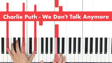 Charlie Puth – We Don’t Talk Anymore – Easy – MARKS PIANO