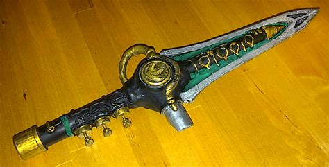 MMPR Green Ranger Dragon Dagger prop by effektdmentality on DeviantArt