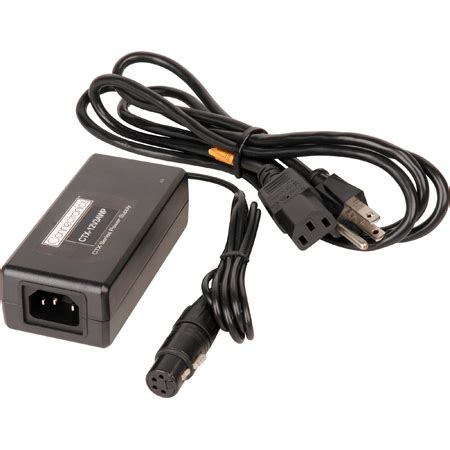 Connectronics 12 Volt DC at 3.3 Amps AC Adapter With 4 Pin XLR Plug