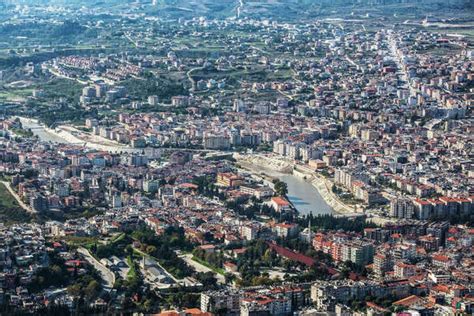 Cityscape Of The Modern City Of Antakya; Antakya, Turkey - Stock Photo ...