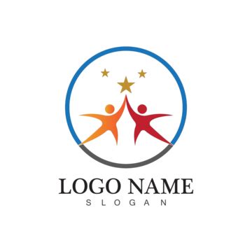 Template For Logo And Symbol Of Successful Human Care Vector, Graphic ...