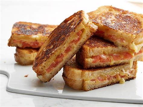 Grilled Tomato and Cheese Recipe | Food Network Kitchen | Food Network