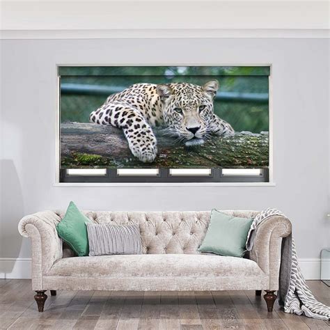 Leopard Picture Roller Blind - BudgetBlinds