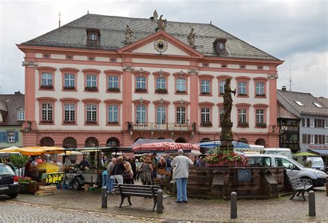 Gengenbach - Baden-Württemberg, Germany | The Town Hall and Marketplace, Gengenbach, Germany ...