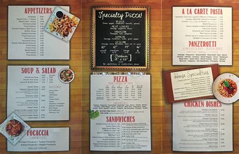 Salerno's Pizza Carry Out Menu (Scanned Menu With Prices)