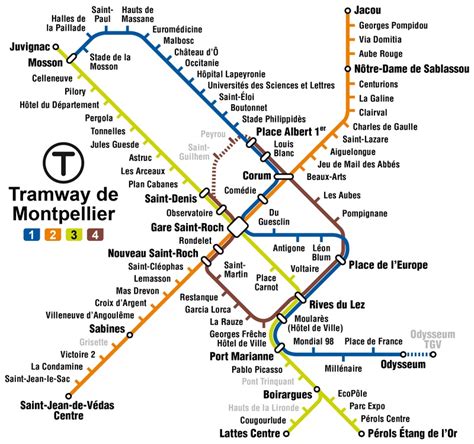 Montpellier Tramway Map vs True Geometry [OC] : r/dataisbeautiful