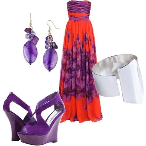 Orange!! | Orange and purple, My style, Fashion