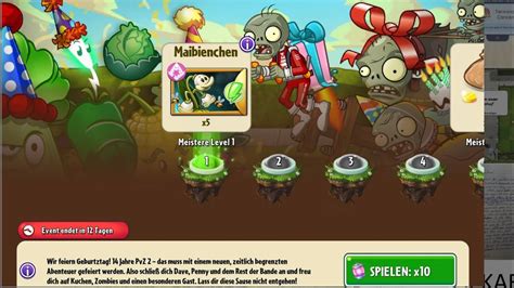 Pvz2 Event "Geburtztags-Feier" - YouTube