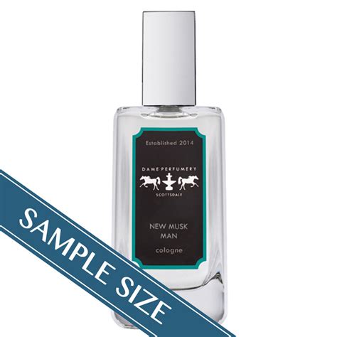 Dame Perfumery Sample - New Musk Man Cologne (0.7ml vial) – Smallflower