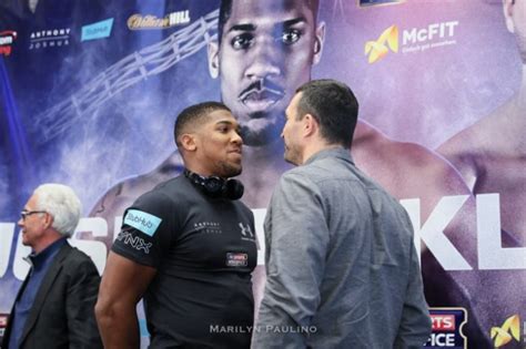 Photo Gallery | Anthony Joshua vs. Wladimir Klitschko NYC Presser ...