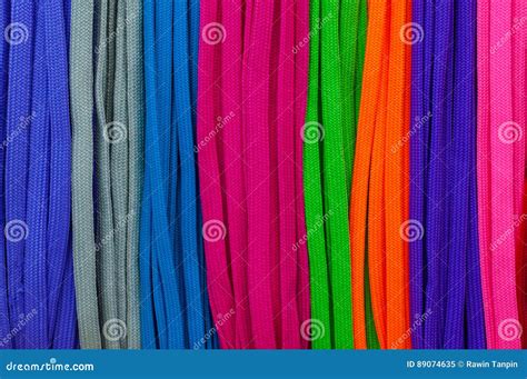 A Colourful Shoelace Colors,for Texture Background Stock Image - Image of colorsfor, decorative ...