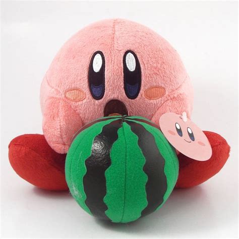 Kirby Summer Plush Doll: Eating Kirby | Plush dolls, Kirby, Plush