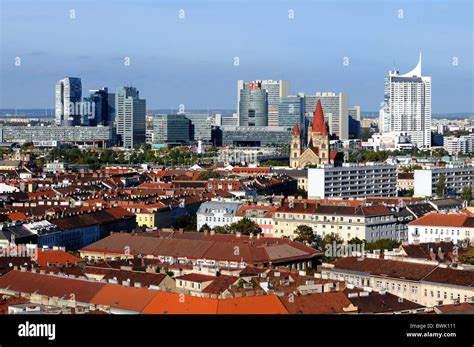 Wien, Austria, Europe, Blick über die Hauptstadt Wien in Österreich Stockfoto, Bild: 32994669 ...