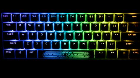 Corsair K65 RGB MINI vs Razer Huntsman Mini Analog Side-by-Side Keyboard Comparison - RTINGS.com