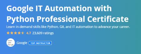 Google IT Automation with Python Professional Certificate | Coursera ...