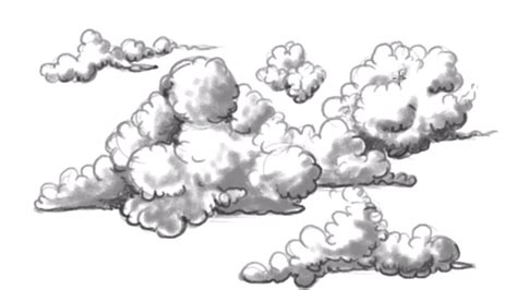 Pin by Keila Ttito on nubes | Cloud drawing, Sketch cloud, Drawings