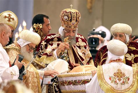 Pope Tawadros II Leading Easter Mass - God Pictures