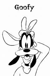 Goofy Coloring Pages Printable sketch template