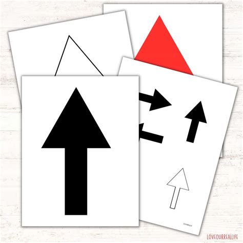 FREE Printable Arrow Signs - Directional Templates ⋆ Love Our Real Life