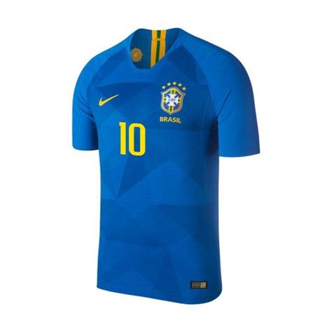 NIKE BRAZIL 2018 AWAY AUTHENTIC NEYMAR JR JERSEY - Soccer Plus