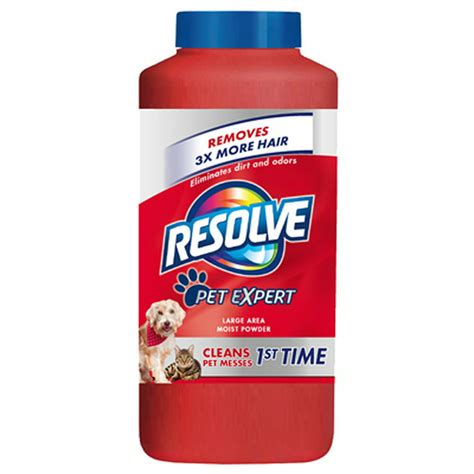 18 OZ Resolve Pet Formula Carpet Cleaner Moist Powder - Walmart.com ...