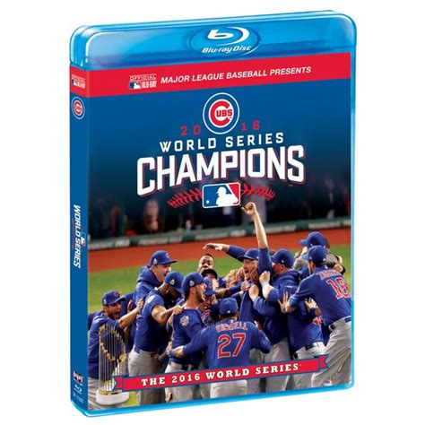 Chicago Cubs 2016 World Series Champions Commemorative Blu-Ray ...