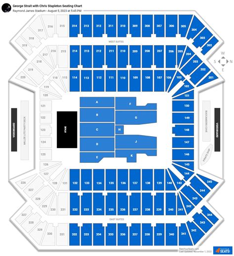 Raymond James Stadium Concert Seating Chart - RateYourSeats.com