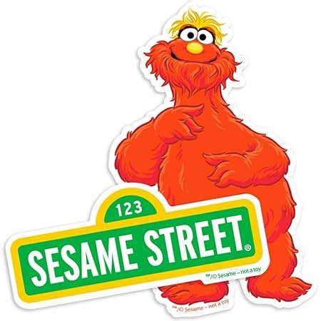 Amazon.com: Popfunk Sesame Street Murray and Ovejita Collectible Stickers : Toys & Games