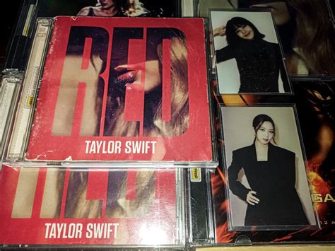 Red Deluxe Album Set - Taylor Swift & BLACKPINK OFFICIAL PC (Read Description), Hobbies & Toys ...